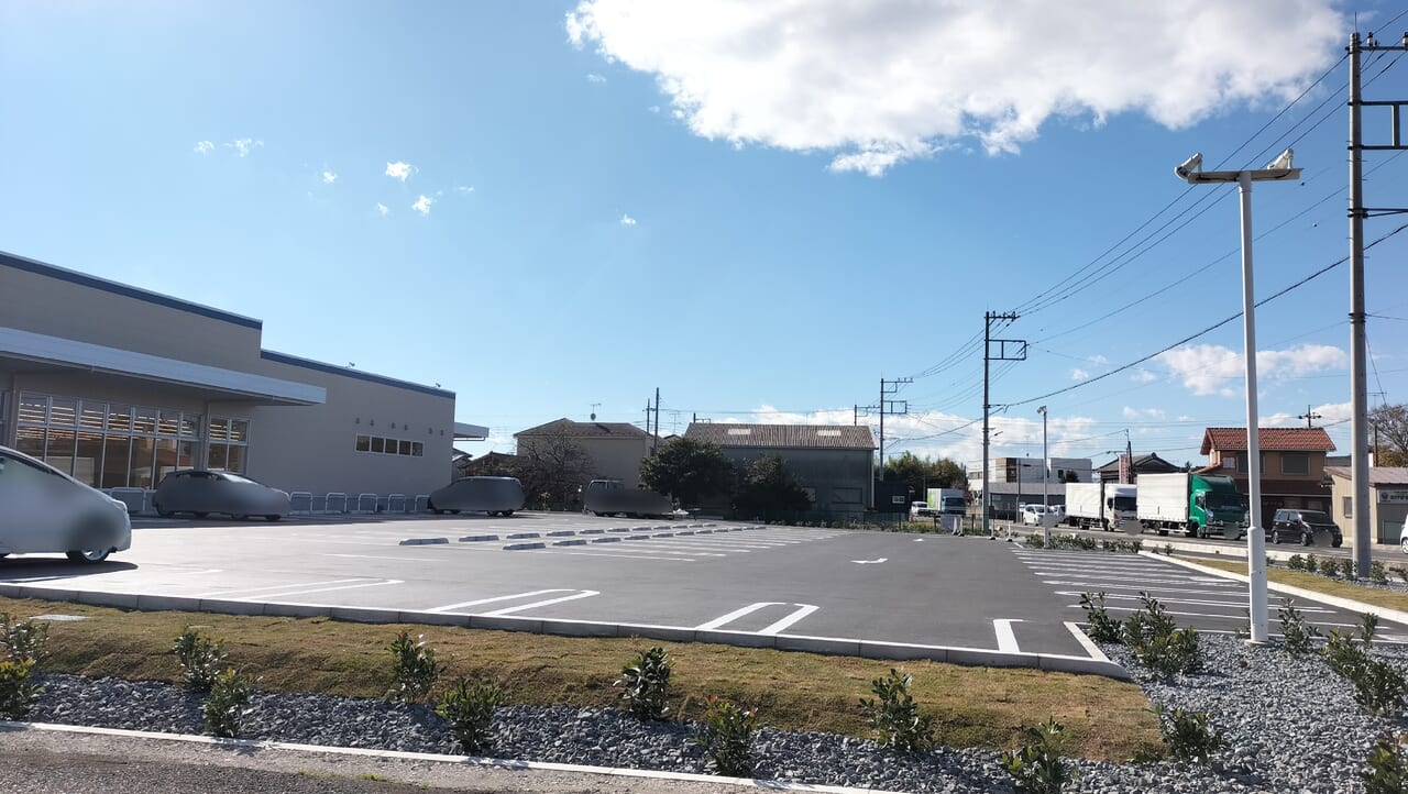 店舗駐車場整備