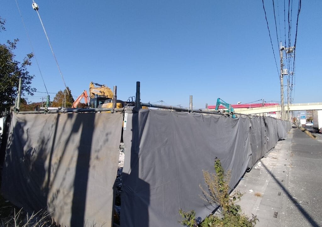 久喜市久喜本解体現場