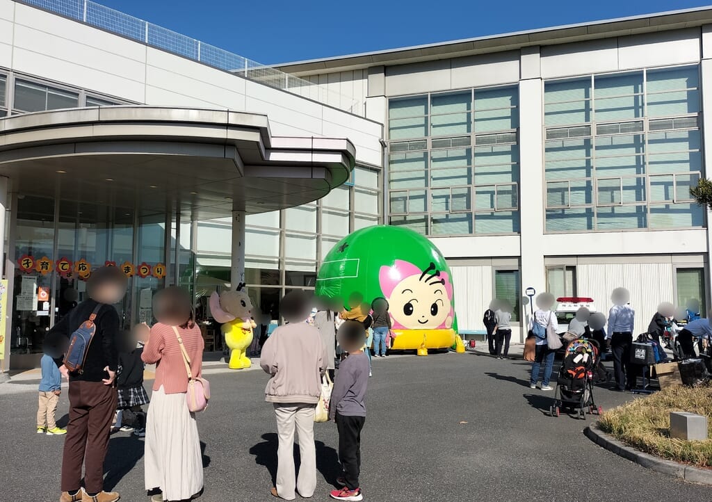 子育て応援まつりが開催されたウェルス幸手