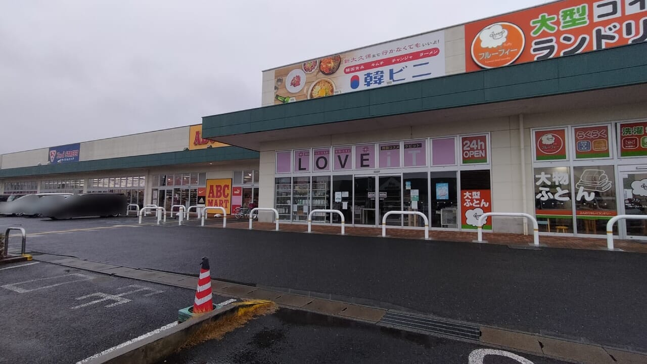 韓ビニ幸手店の外観