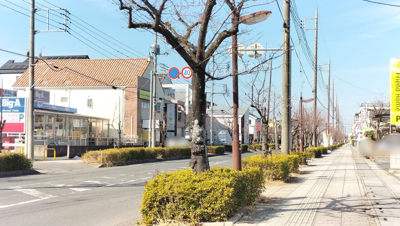 野間スレチッククラブの周辺道路