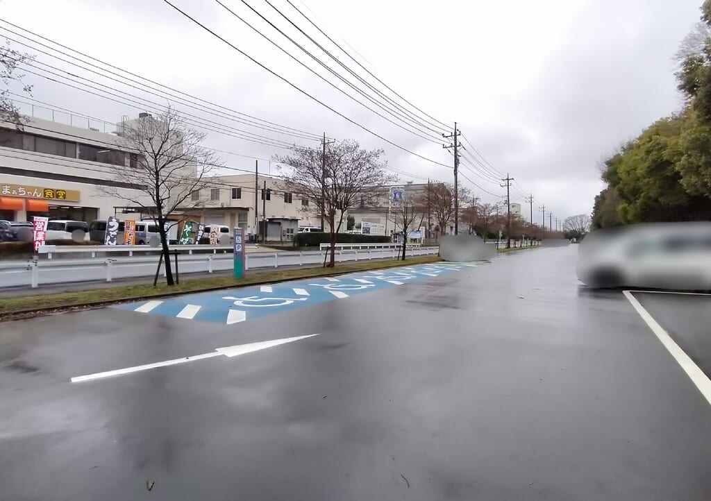 久喜菖蒲公園の駐車場