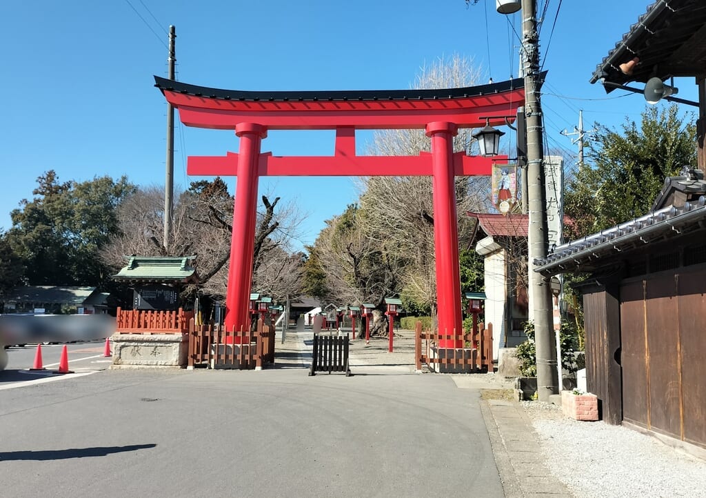 鷲宮神社の鳥居