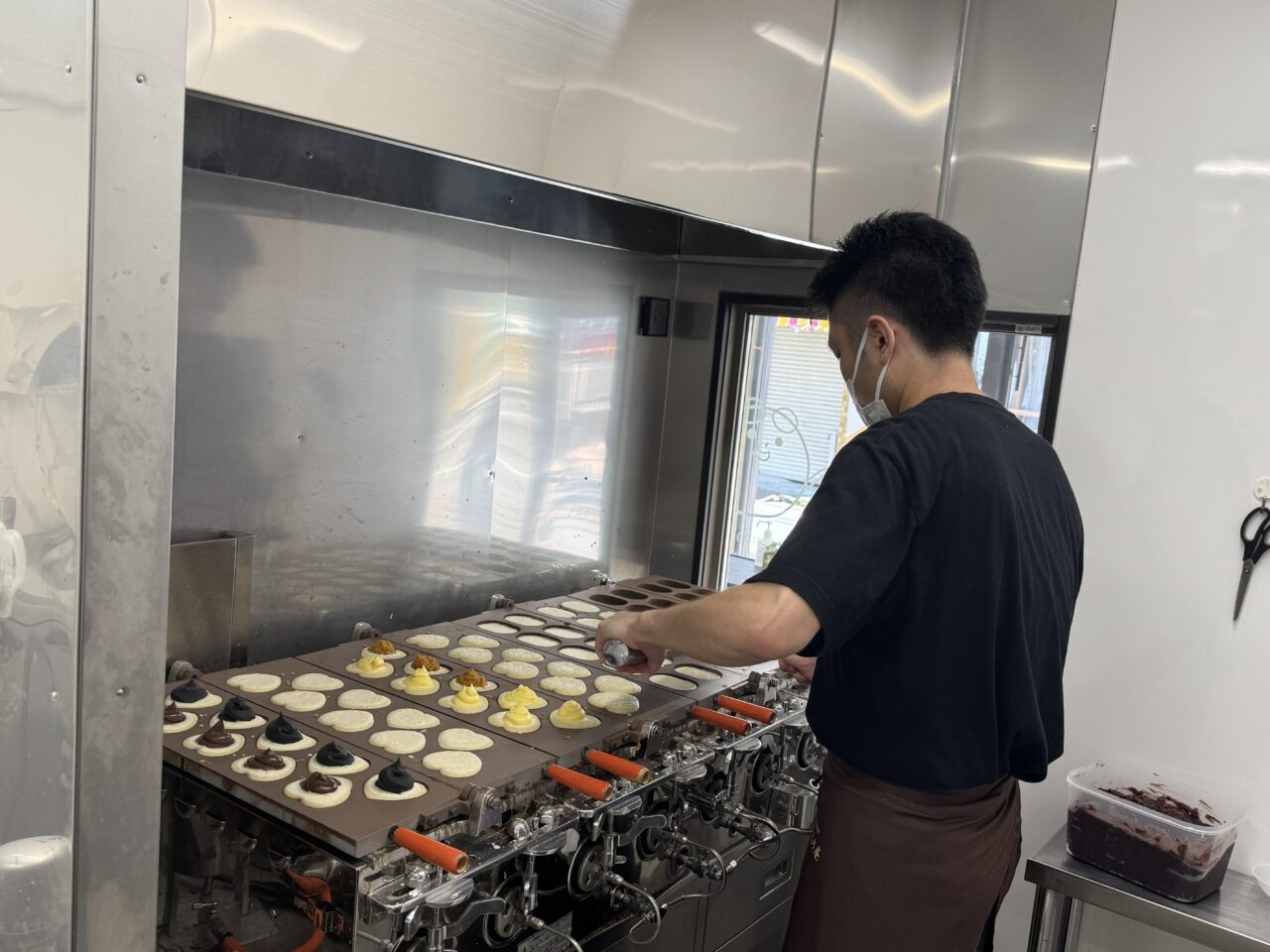 久喜市のもっちり庵のもっちり焼き