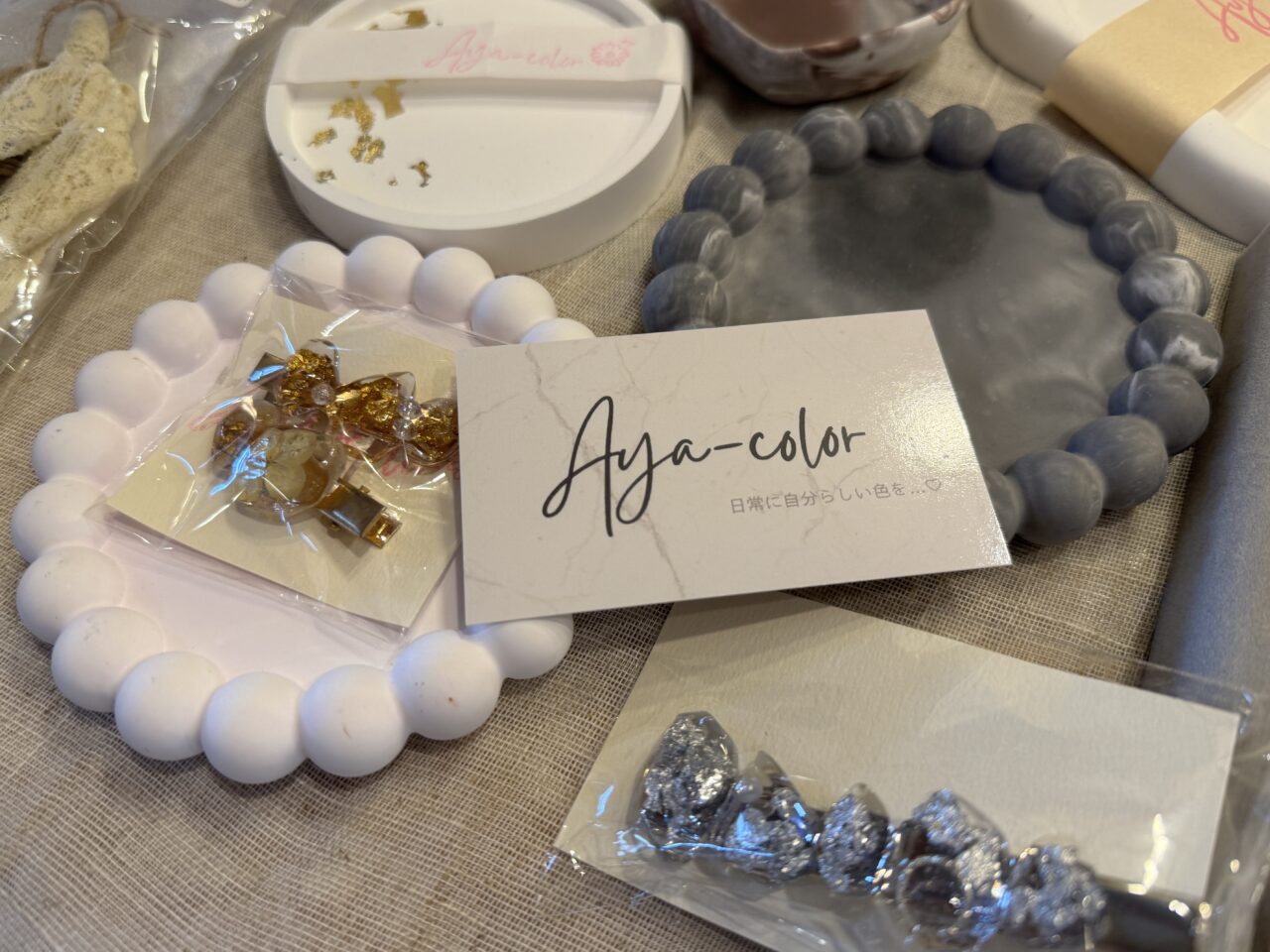 ジェスモナイト・耳ツボジュエリーのayacolor