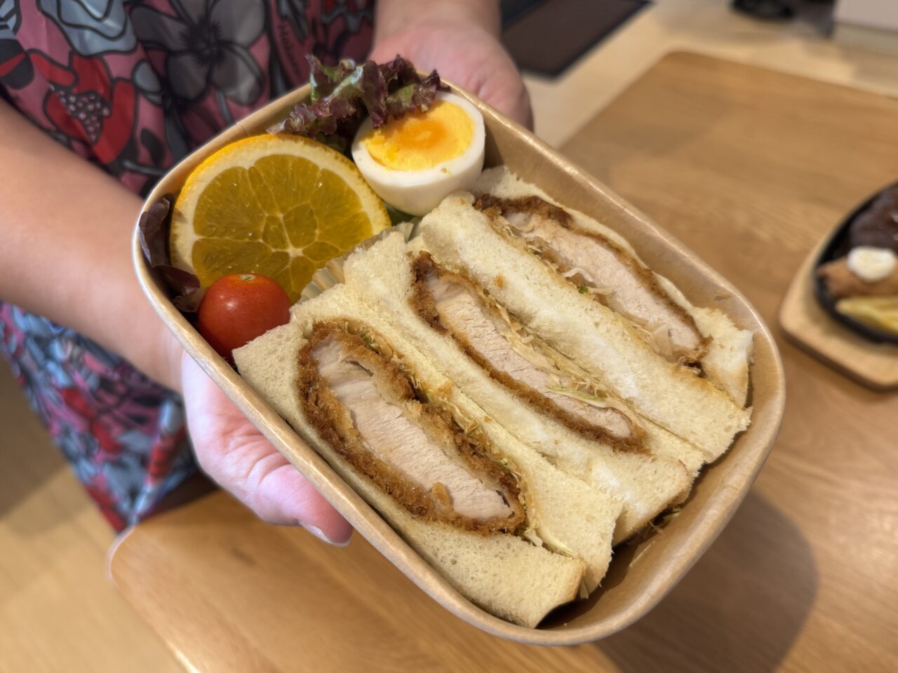 久喜市八甫にあるカフェ・ごはん百花のサンドイッチ