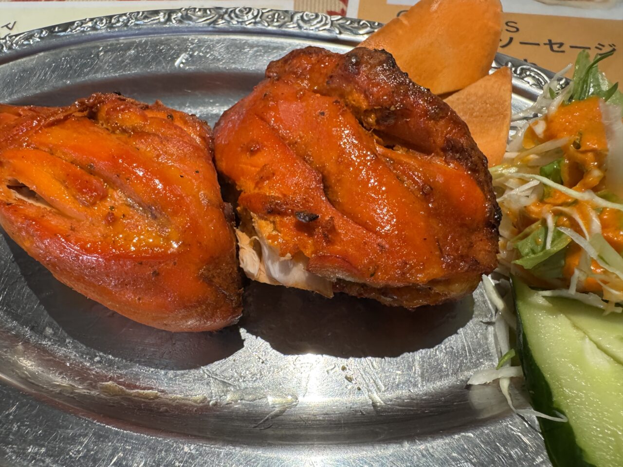 久喜市上早見にあるアジアンダイニングデリーのチキン