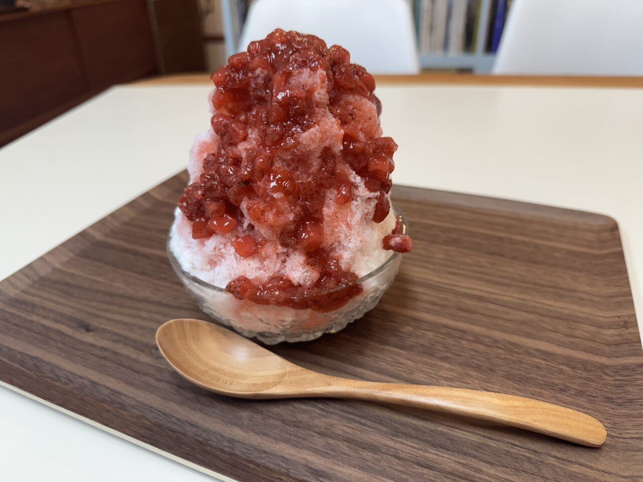 久喜市レンタルスペースかしの木でかき氷