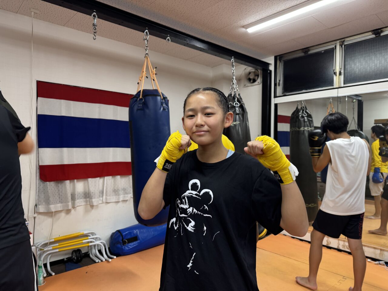 久喜の尚武会ジムでキックボクシングとムエタイ