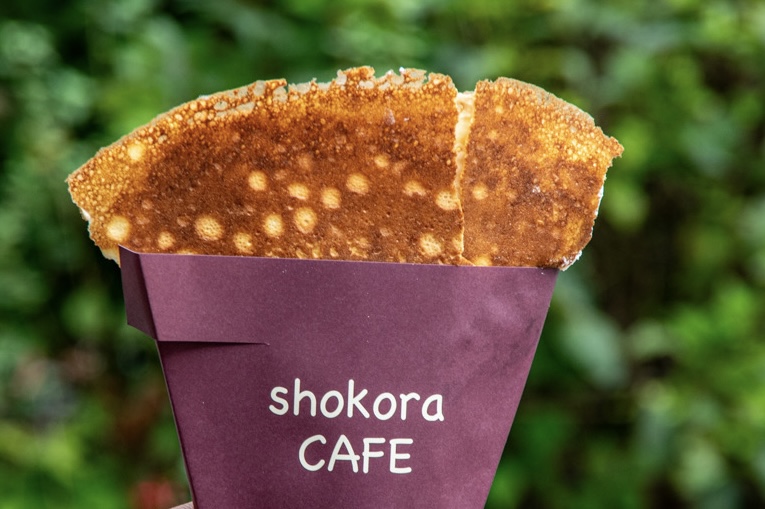 久喜市のショコラCAFEで純生クリームを使ったプレミアムクレープとイチヂク尽くしの販売がスタート