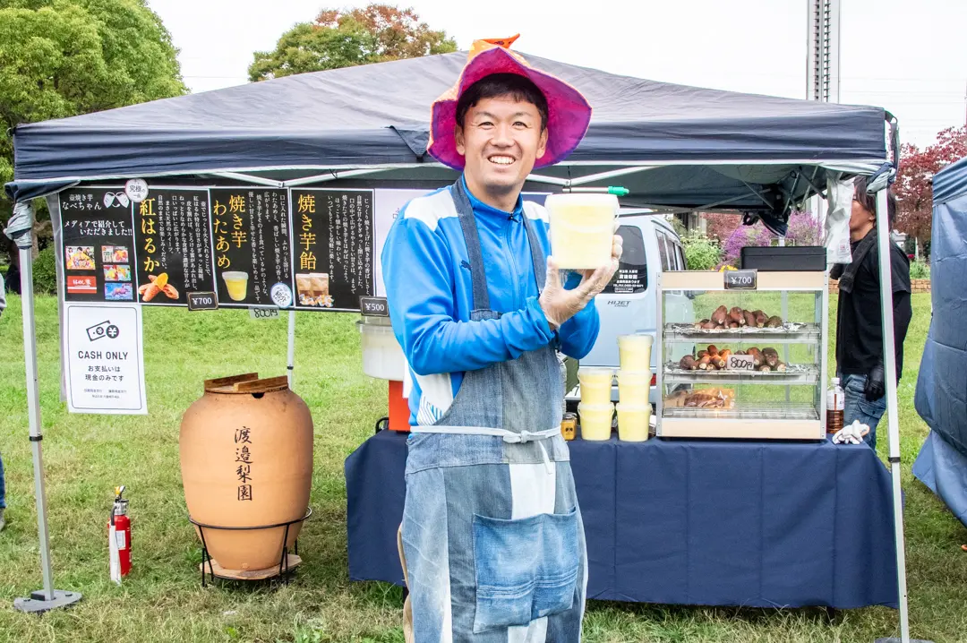 埼玉県久喜市南栗橋で行われた久喜マルシェのわたなべ
