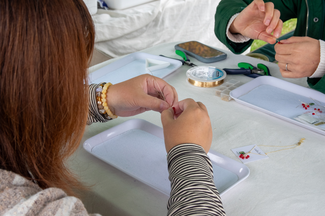 埼玉県久喜市南栗橋で行われた久喜マルシェのカルハイ