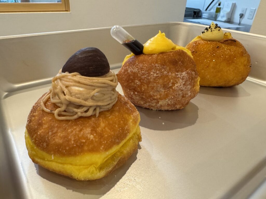 トリュフドーナツ埼玉久喜店の秋の新作モンブラン