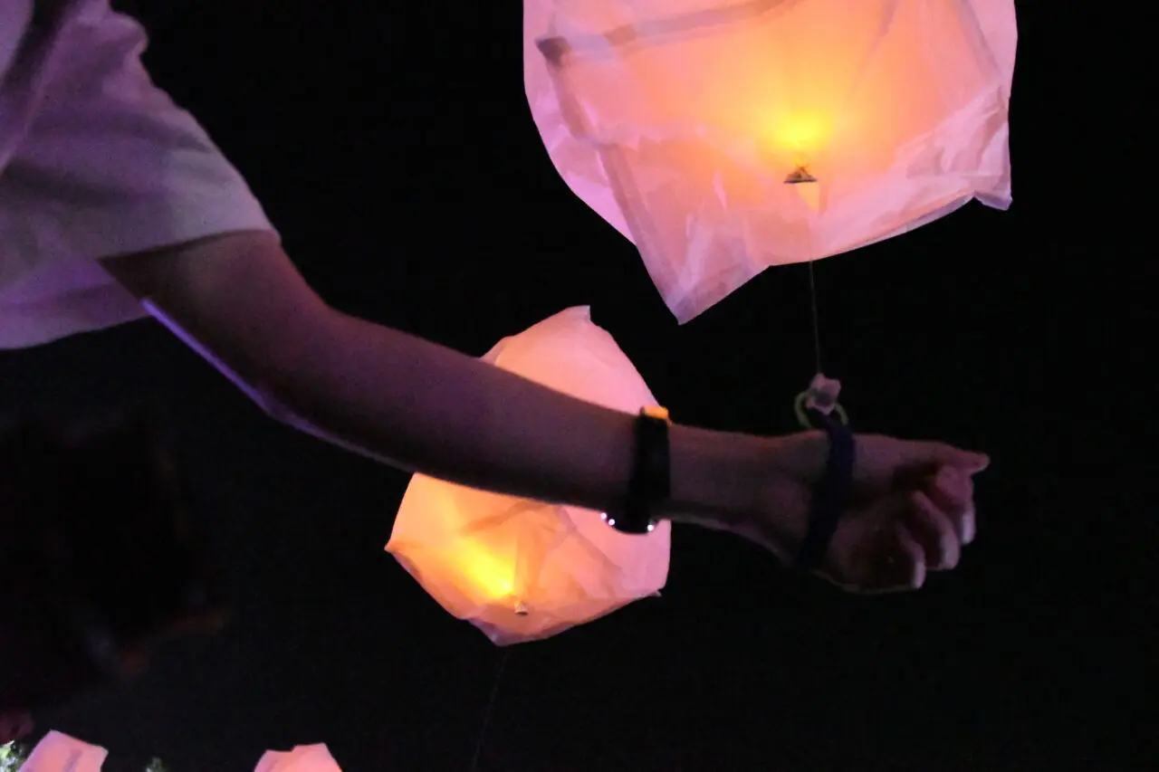 幸手スカイランタンまつり