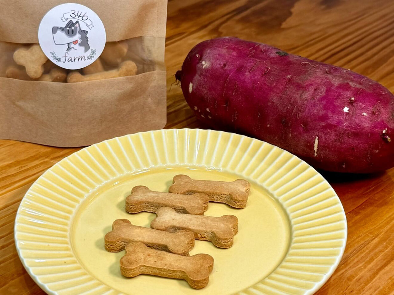 久喜鷲宮の石焼き芋わしいも屋のわんちゃんのクッキー