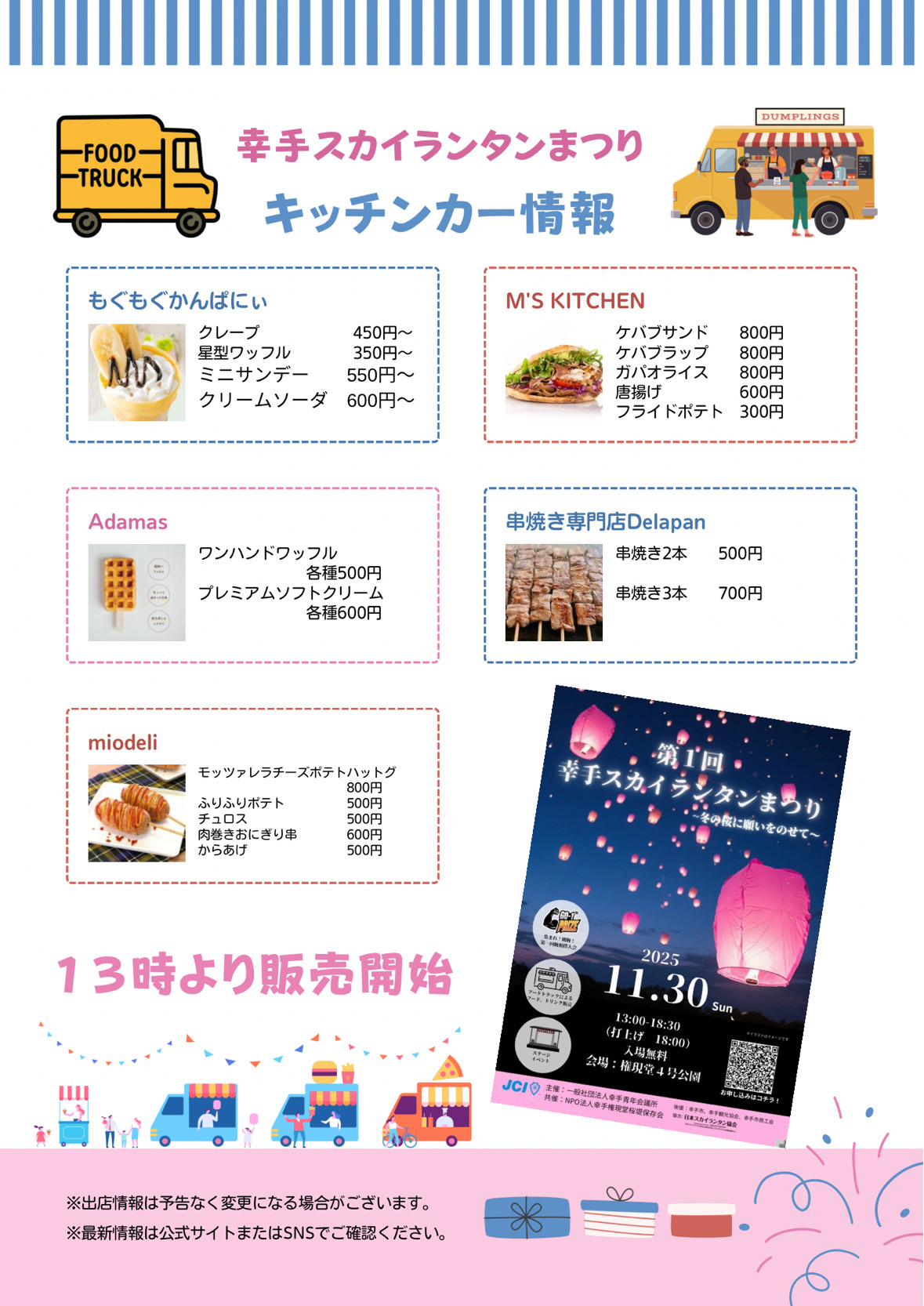 幸手スカイランタンまつりの詳細