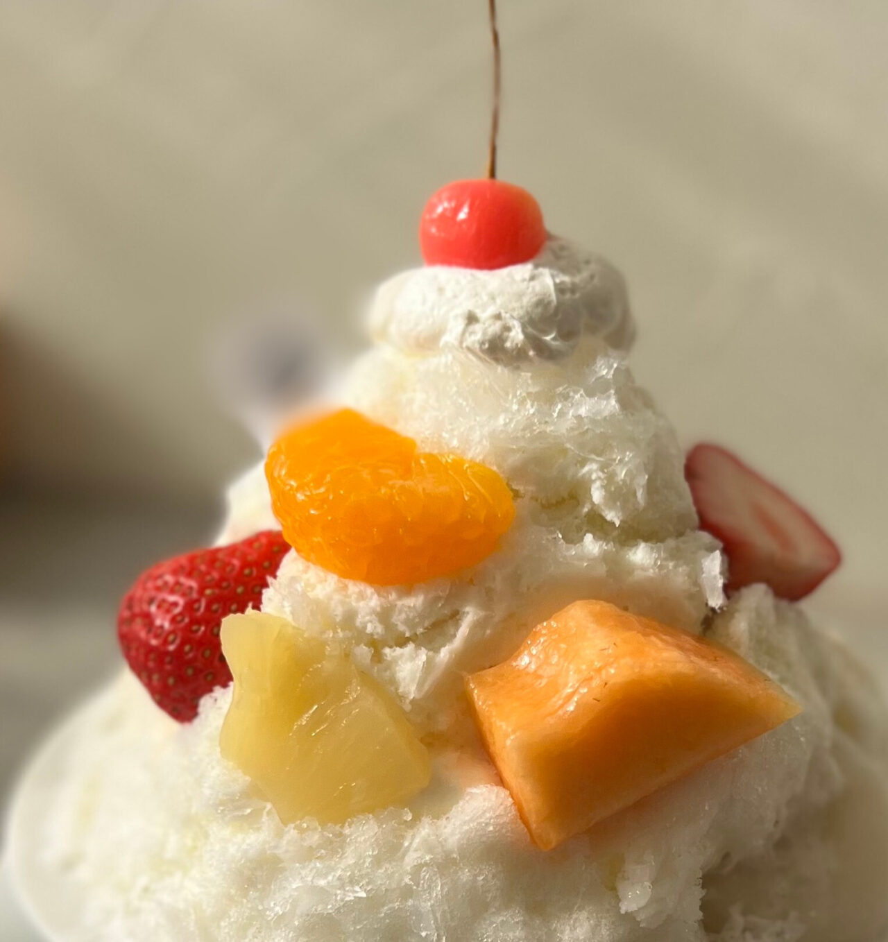 菖蒲三箇のセブンで買える雪ミルクの果物