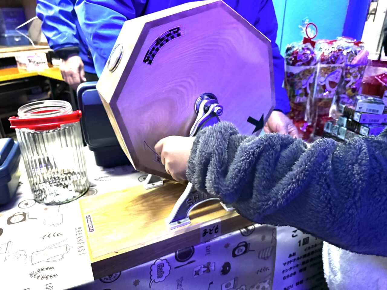 おざわ道路のイルミネーション