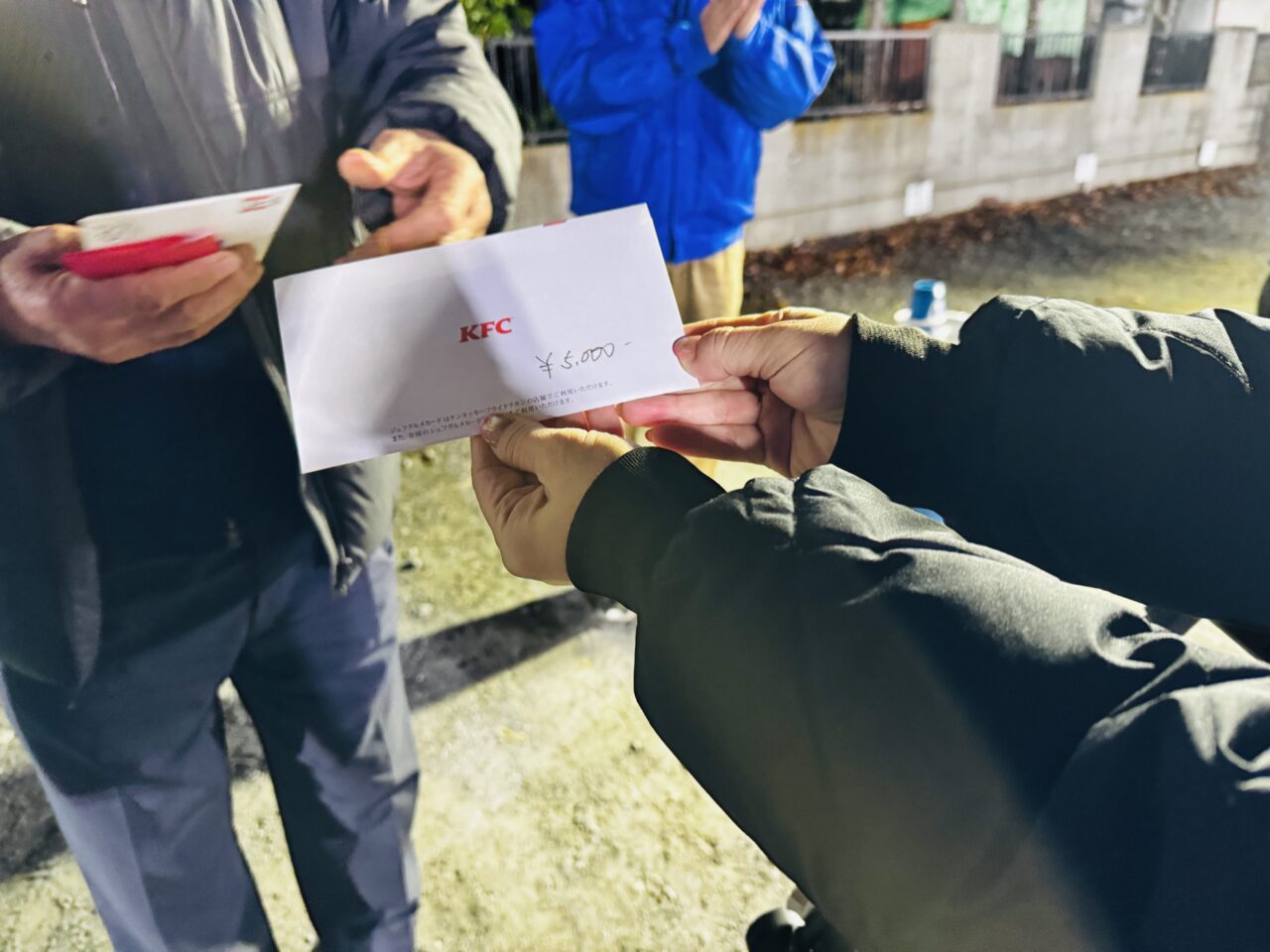 おざわ道路のイルミネーション