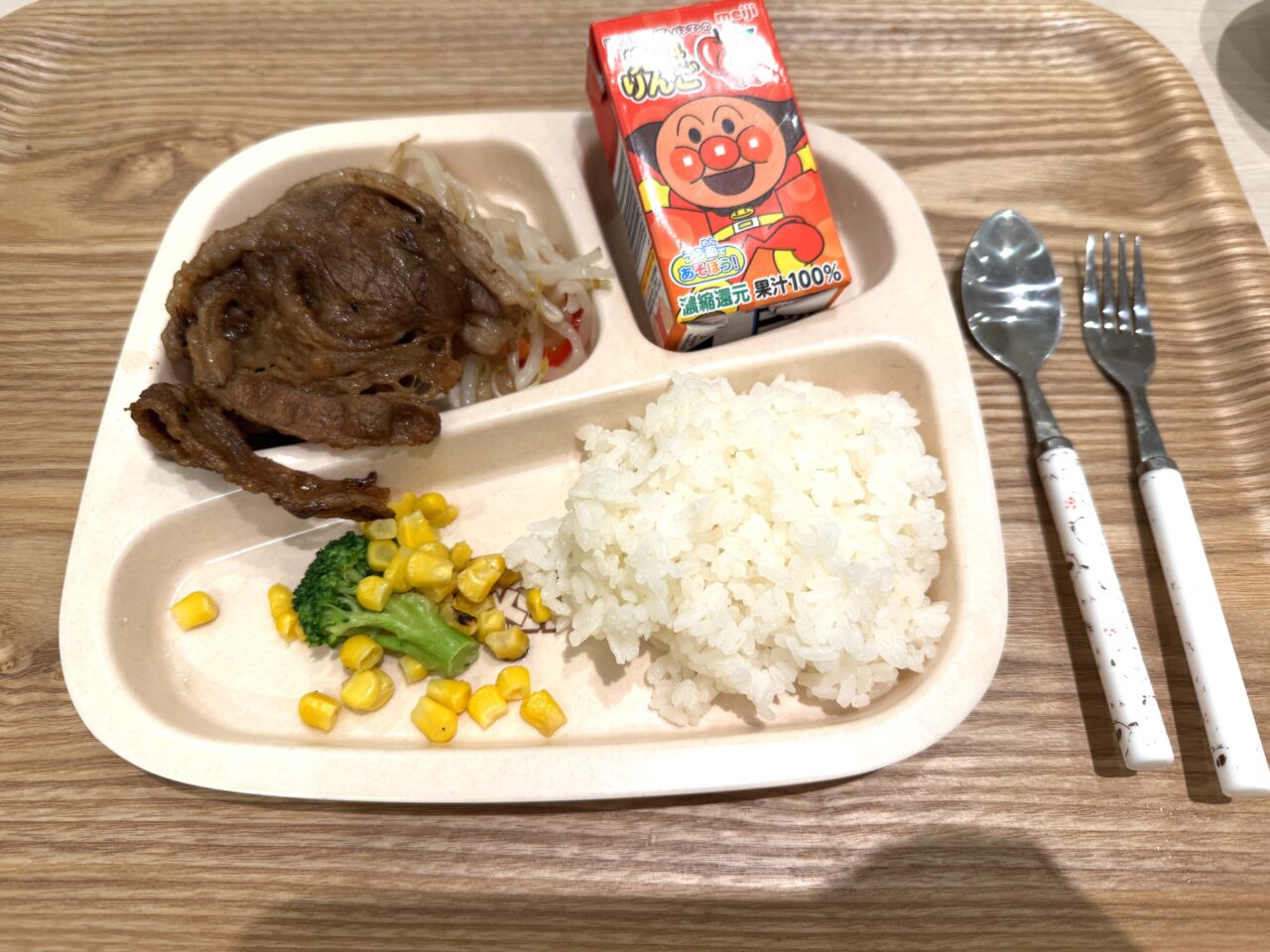 ダイリキ肉食堂で朝ごはん・モーニング・お子様メニューが開始