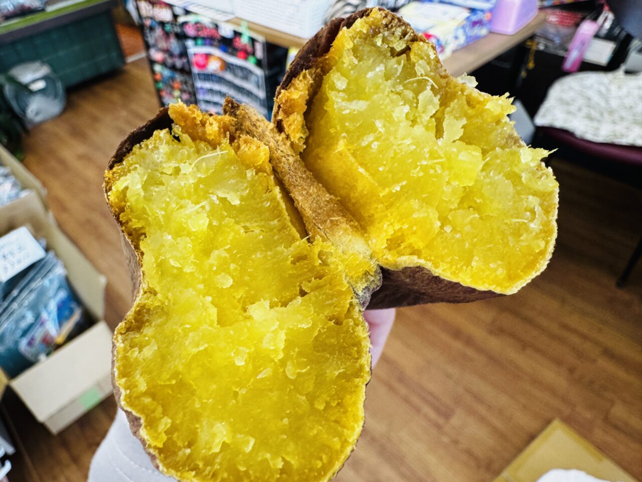 幸手市のうんじゅどうの焼き芋