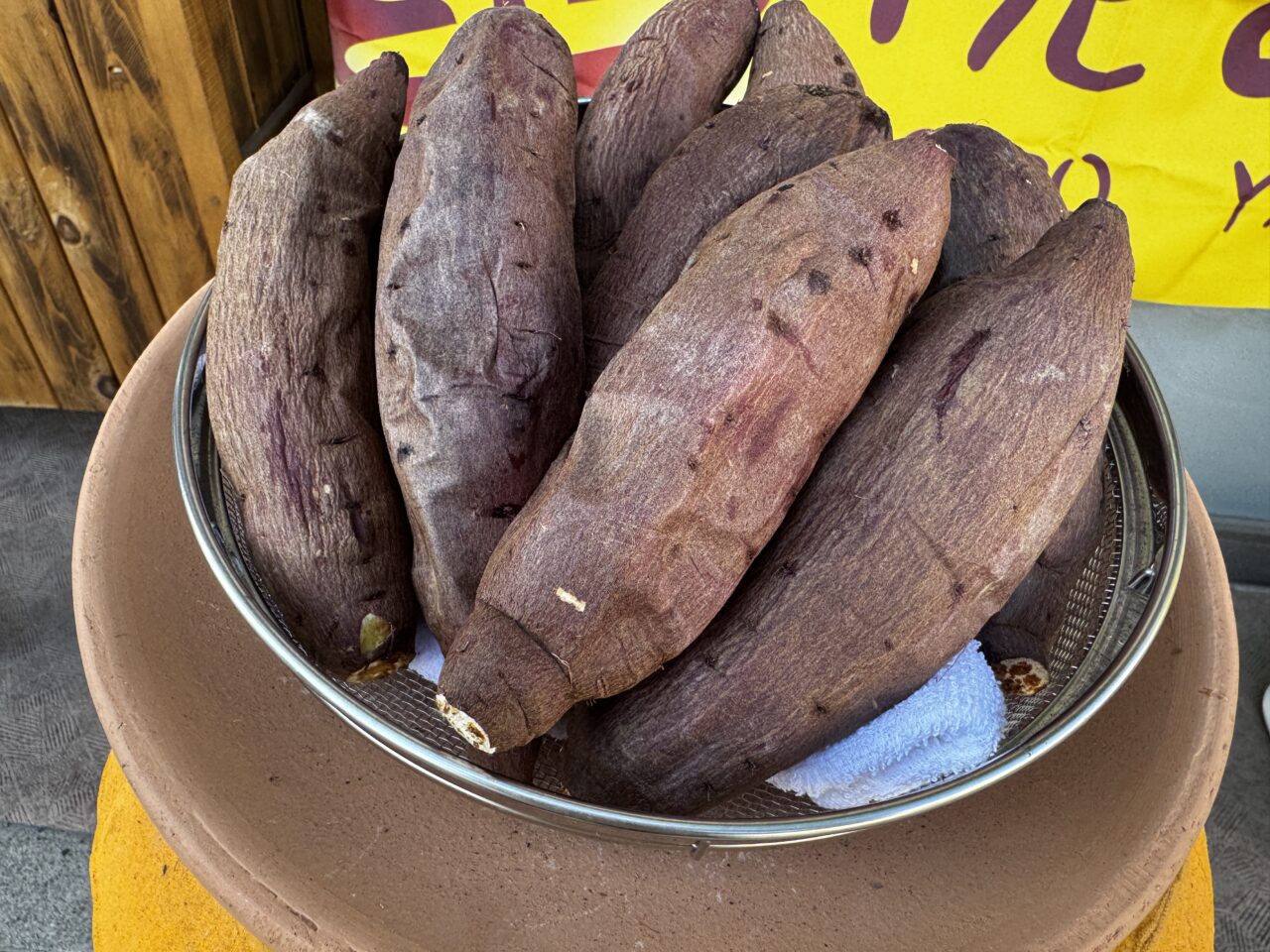 幸手市のうんじゅどうの焼き芋