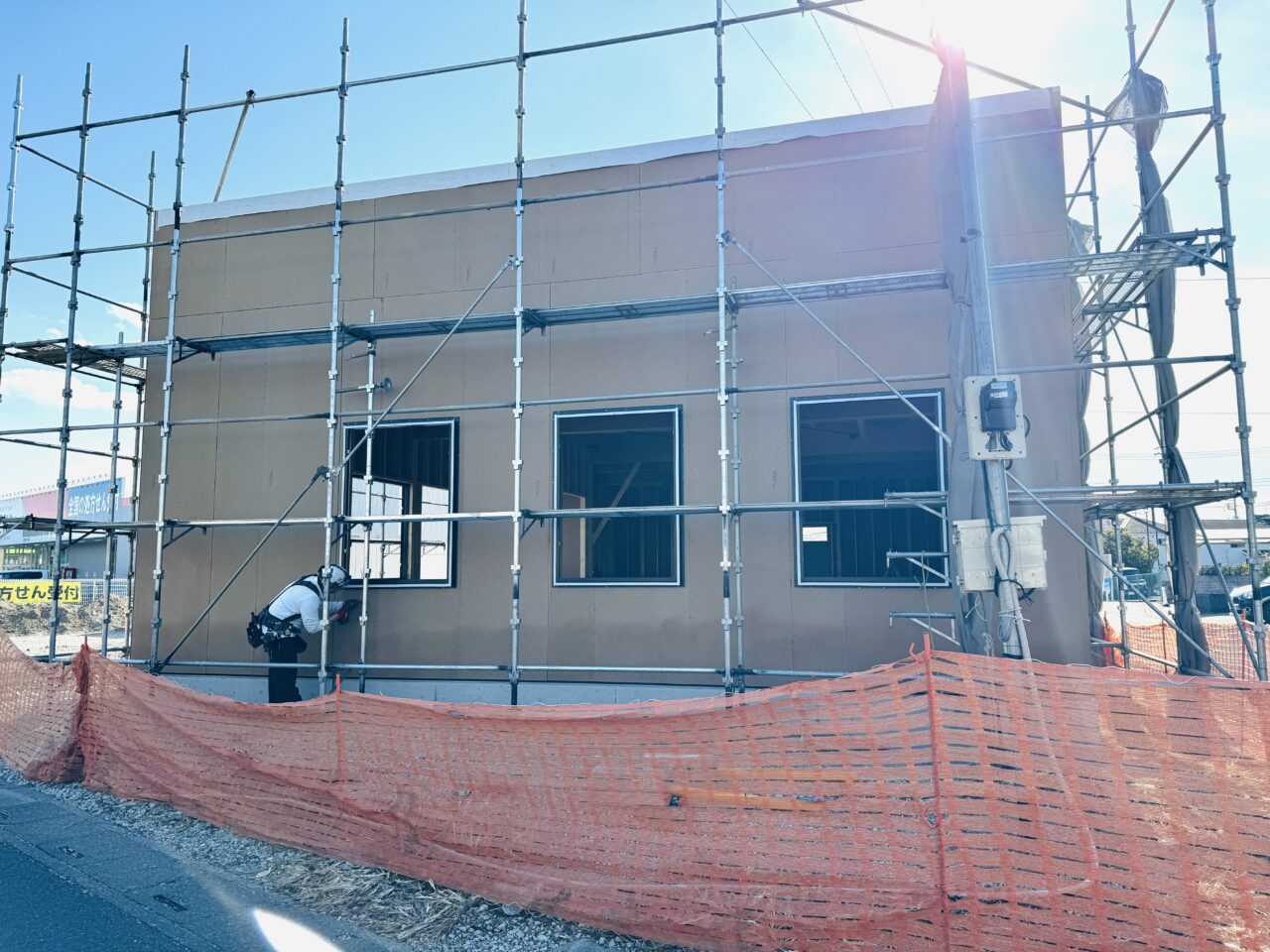 トリュフドーナツの向かい側にできる建物