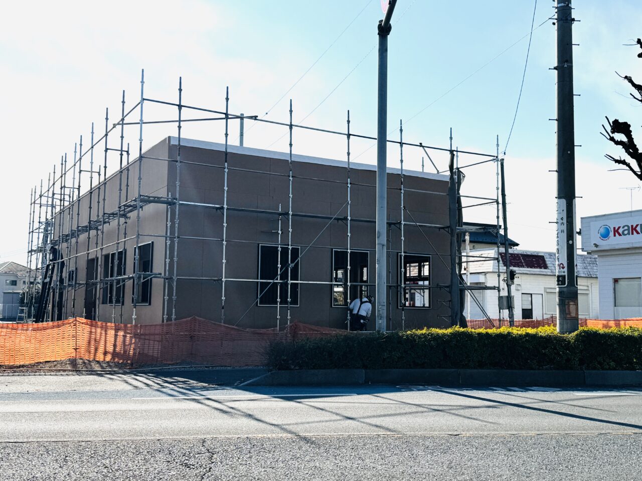 トリュフドーナツの向かい側にできる建物