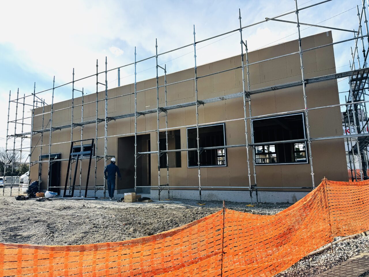 トリュフドーナツの向かい側にできる建物